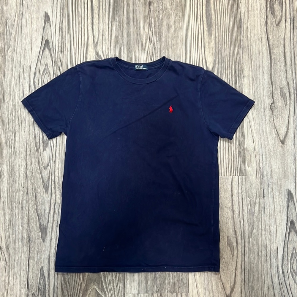 POLO BY RALPH LAUREN MEN’S BLUE “CLASSIC COTTON TEE-SHIRT”
